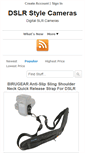 Mobile Screenshot of dslrstylecameras.com